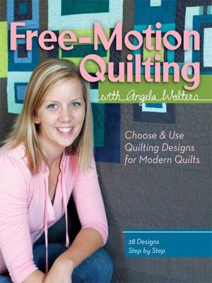 cover image of Free-Motion Quilting with Angela Walters